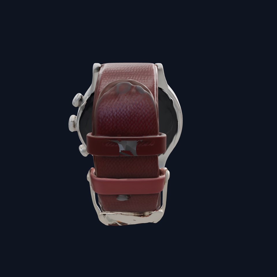 Smartwatch Model Pack  High Detail with Leather Strap